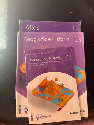Libro geografia y historia 1 de la eso