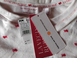 Pijama La Vecina Rubia algodón mujer talla S