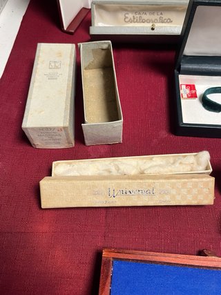 Lote de Cajas Antiguas para Joyería