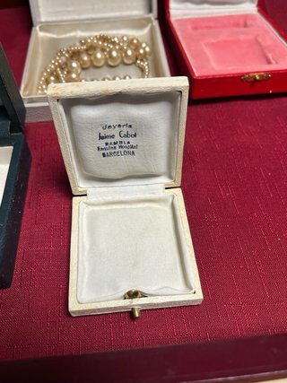 Lote de Cajas Antiguas para Joyería
