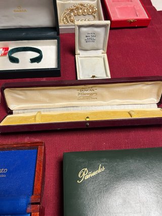 Lote de Cajas Antiguas para Joyería