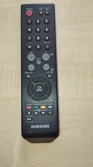 Mando a distancia Samsung TV negro