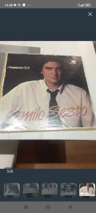 Vinilo Camilo Sesto - Amanecer '84