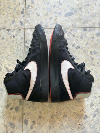 Nike Blazer Mid T.38 Negro/Rosa