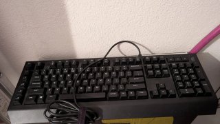Teclado Alienware AW568 Negro