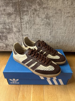Adidas Samba Mujer Beige/Marrón