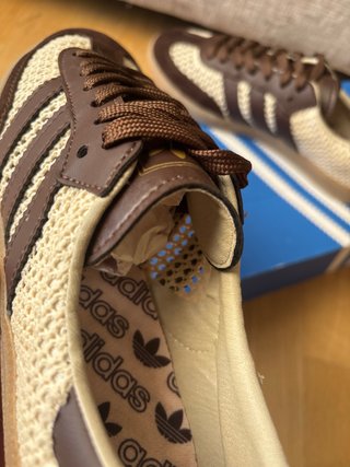 Adidas Samba Mujer Beige/Marrón
