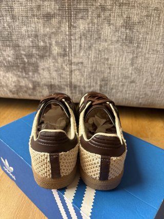 Adidas Samba Mujer Beige/Marrón