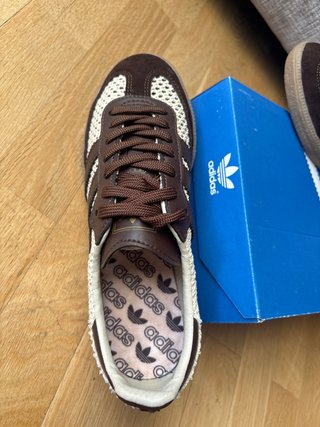 Adidas Samba Mujer Beige/Marrón