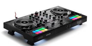 Controladora DJ Hercules Negra Multicolor