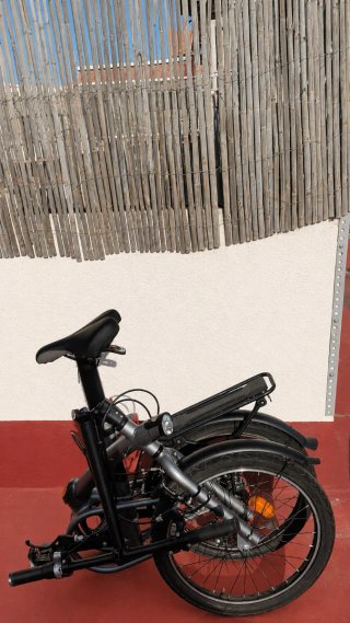 Bicicleta plegable Btwin Tilt 700 + Candado