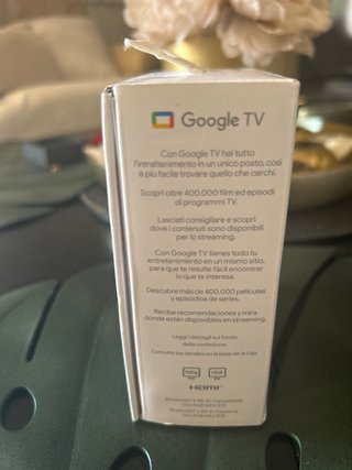 Google Chromecast con Google TV HD