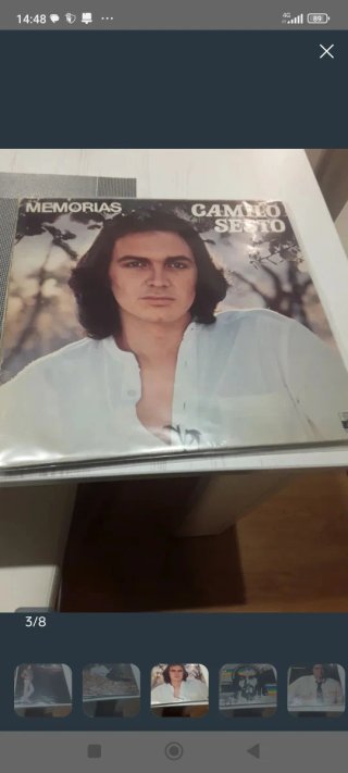 Vinilo Camilo Sesto - Memorias