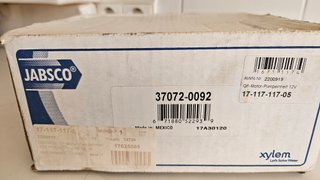 Bomba Eléctrica Inodoro Jabsco 12V