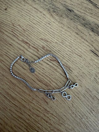 Pulsera y Anillo Plata Infinito talla 10