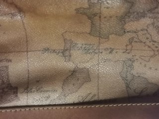 Borsa Alviero Martini stampa mappa