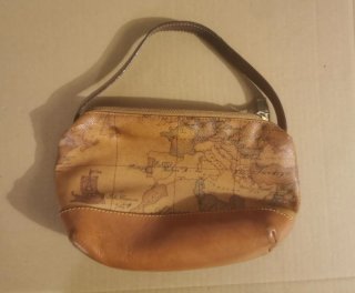 Borsa Alviero Martini stampa mappa