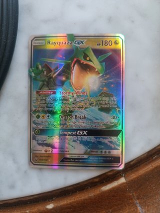 Carta Pokémon Rayquaza EX