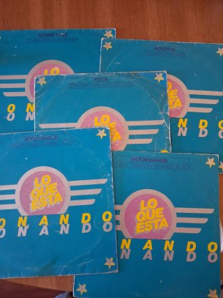 Lote 5 Vinilos Pop Rock Internacional y Nacional