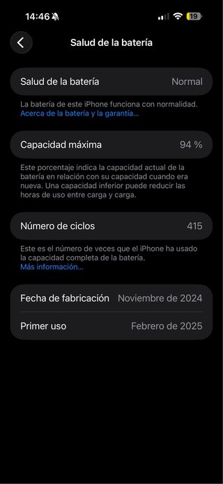 iPhone 16 Pro Max Gris