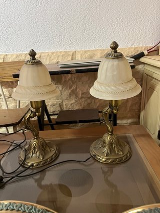 Lámparas de techo y mesilla