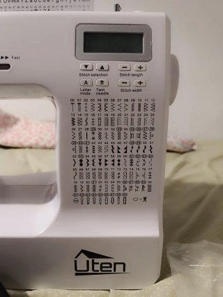 Máquina de coser eléctrica portátil Ut