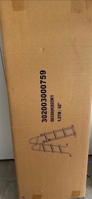 Escalera Piscina Bestway 1.07M / 42