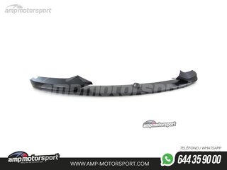 SPOILER DELANTERO LOOK M-PERFORMANCE PARA BMW SERIE 4 F32 / F33 / F36 NEGRO MATE