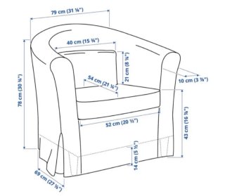 Butaca IKEA TULLSTA Beige
