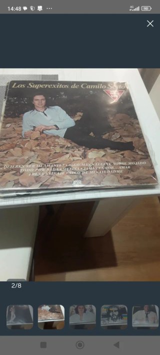 Vinilo Los Superexitos de Camilo Sesto