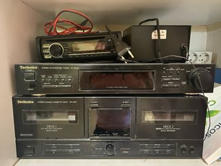 Technics ST-X302L + RS-X120 Sintonizador y Doble C