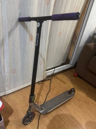 Patinete freestyle morado