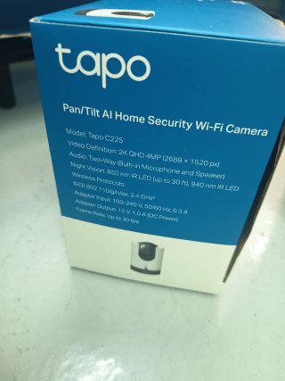 Cámara Seguridad Wi-Fi Tapo 2K QHD