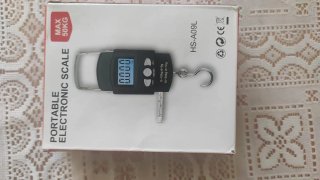 Báscula Digital Portátil HS-A09L 50kg