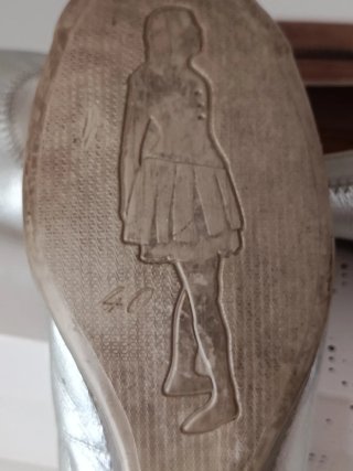 Zapatos planos mujer dorados y plateados
