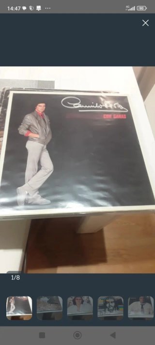 Vinilo Camilo Sesto Con Ganas
