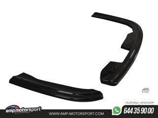 DIFUSOR TRASERO SKODA OCTAVIA MK2 RS 2005-2013 NEGRO BRILLO