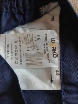 Pantalón de trabajo reflectante hombre T44