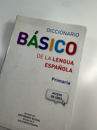 Diccionario básico de la lengua Española primaria