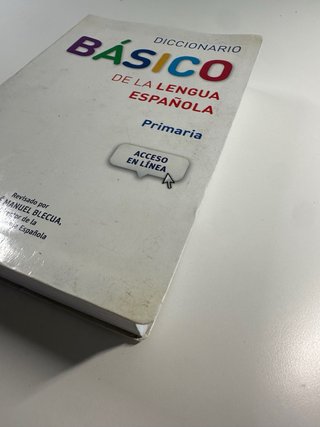 Diccionario básico de la lengua Española primaria
