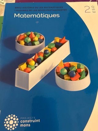 Matemàtiques, 2 ESO, Projecte Construint mons