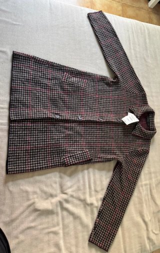 Gabán mujer estampado