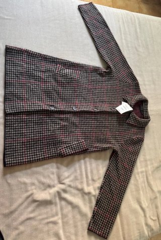 Gabán mujer estampado