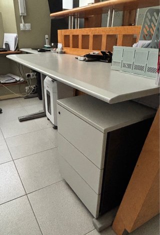 Conjunto 2 Mesas Oficina con Cajonera