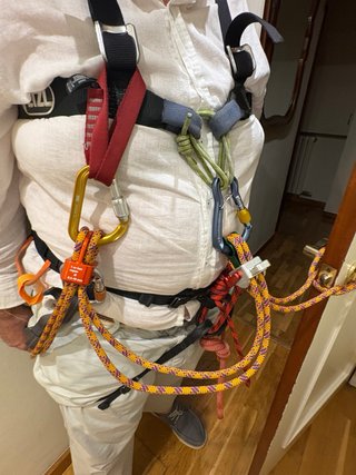 Dispositivo de escalada en solitario