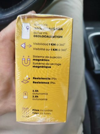 Baliza V16 Conectada Tekmee DGT