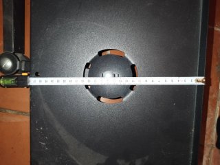 Soporte de pared para TV negro