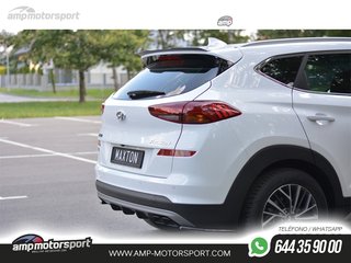 DIFUSOR TRASERO HYUNDAI TUCSON 2018-- NEGRO MATE