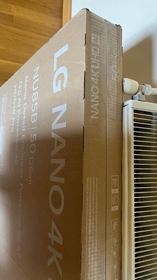 TV LG 50 4K NanoCell NU85B
