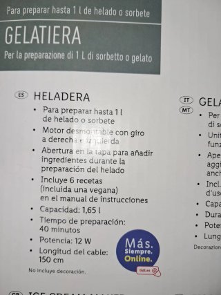 Heladera SilverCrest 1L